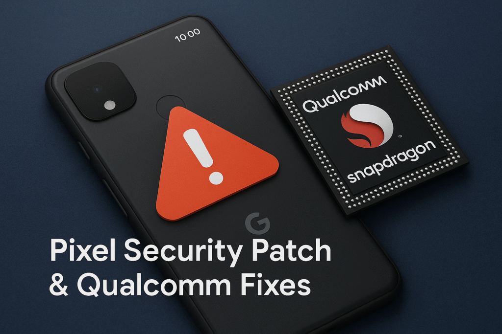 pixel security patch and qualcomm fixes.